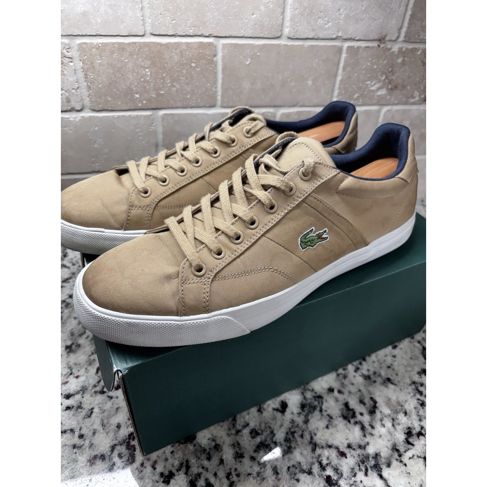 Lacoste Fairlead Nylon Mens 316 Sneaker 10.5 With Box, Preppy‎ Luxury